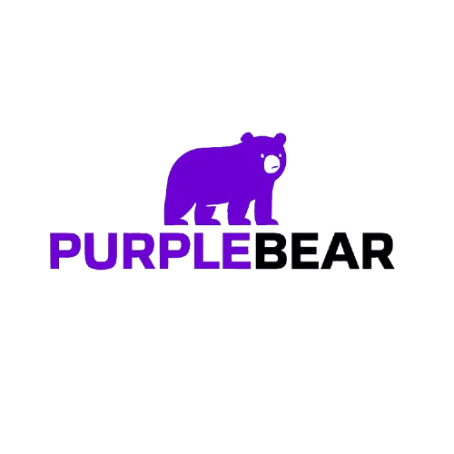 Purple Bear Pest Control Logo